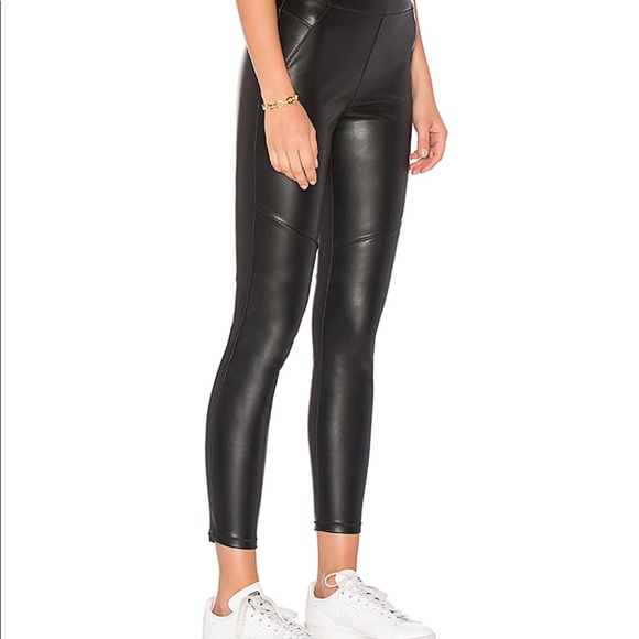 Free People Vegan Leather Leggings - Picture 2 of 6